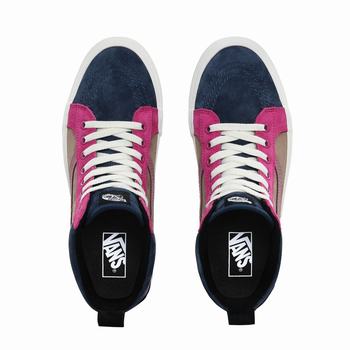 Damske Zimne Topanky Vans Sk8-Hi MTE Gibraltar Sea/Portabella VA79AOWPU